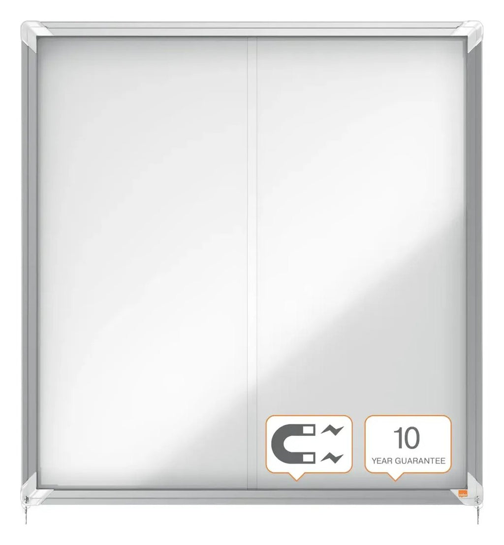 Nobo Premium Plus Indoor Magnetic Lockable Notice Board, view 14