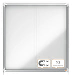 Nobo Premium Plus Indoor Magnetic Lockable Notice Board, view 14