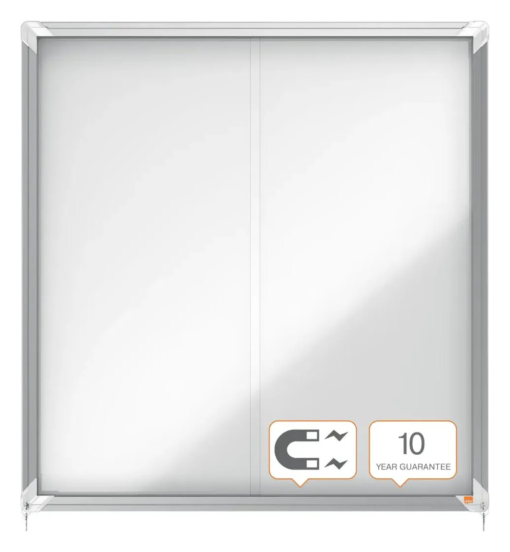 Nobo Premium Plus Indoor Magnetic Lockable Notice Board, view 14