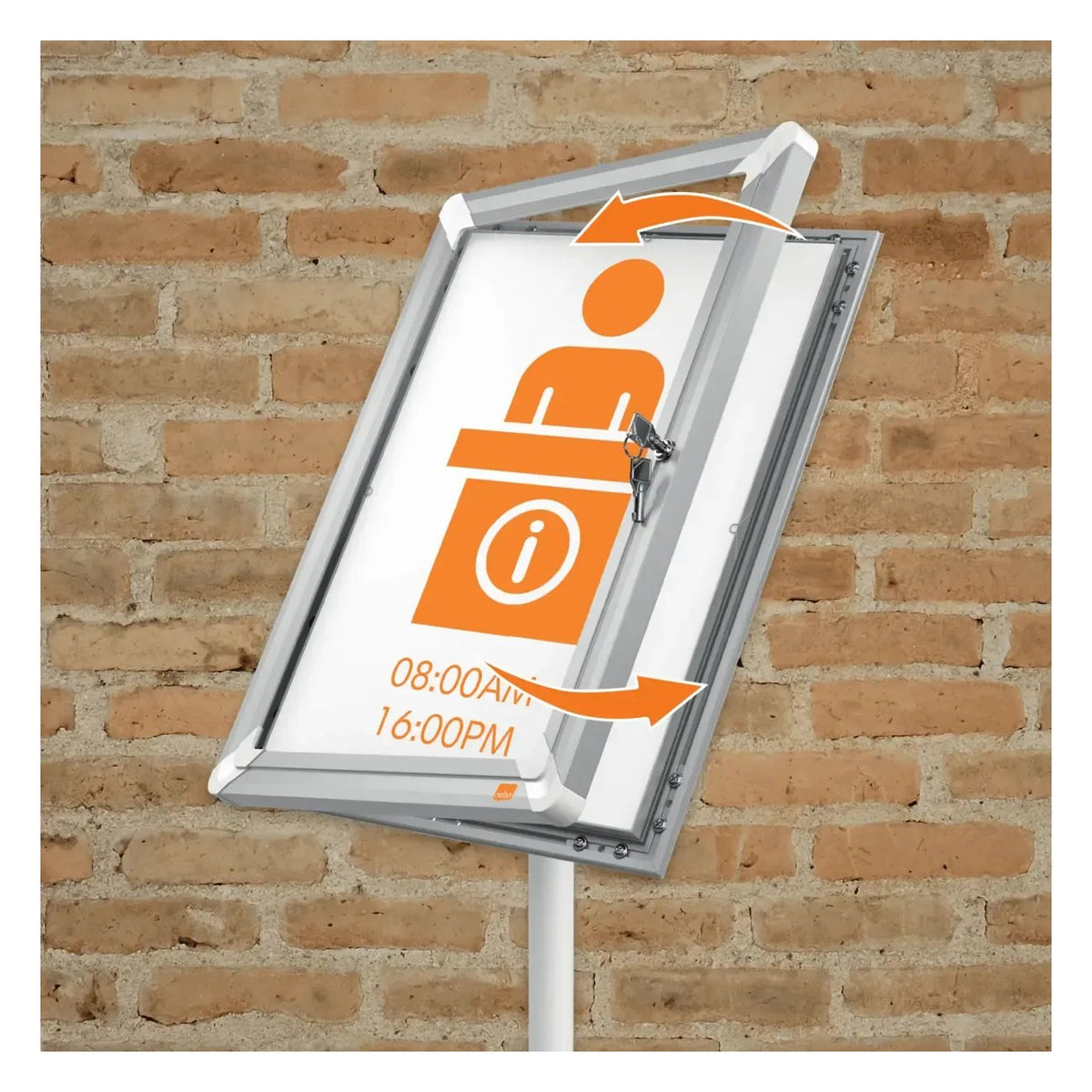 Nobo Premium Plus Lockable Display Stand, view 14