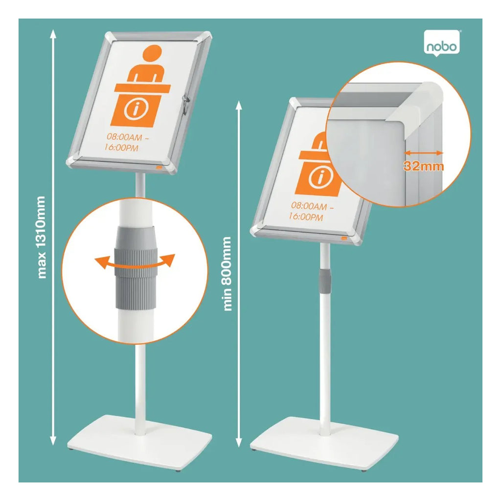 Nobo Premium Plus Lockable Display Stand, view 15