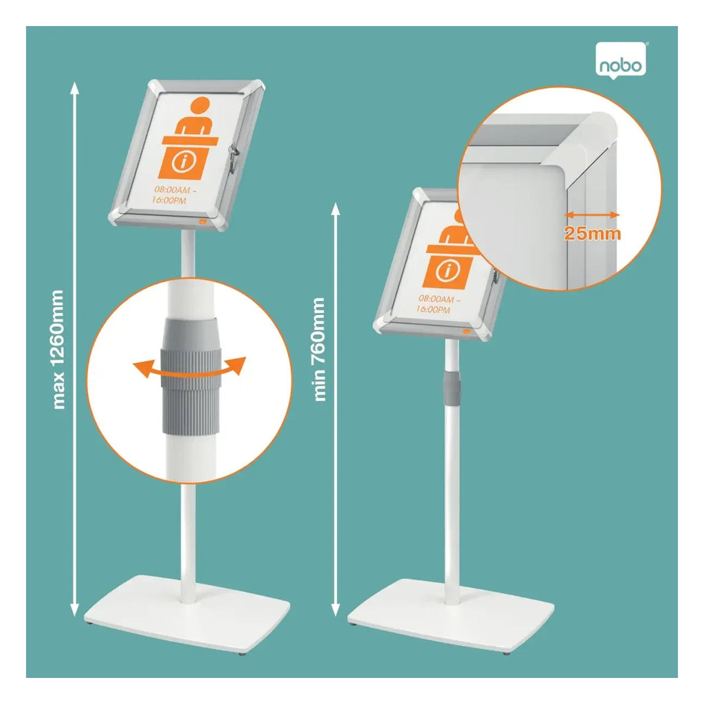 Nobo Premium Plus Lockable Display Stand, view 6