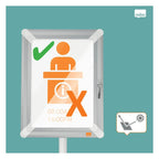 Nobo Premium Plus Lockable Display Stand, view 8