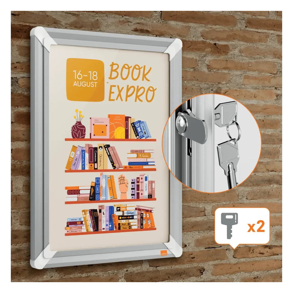 Nobo Premium Plus Lockable Poster Frame, view 12