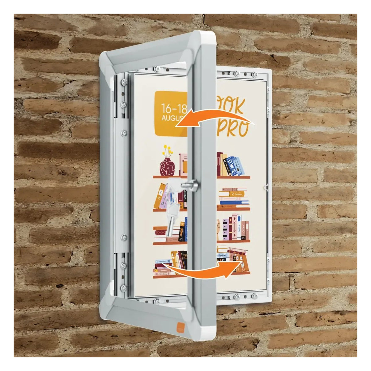 Nobo Premium Plus Lockable Poster Frame, view 5