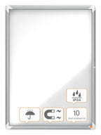 Nobo Premium Plus Outdoor Magnetic Lockable Notice Board, view 12