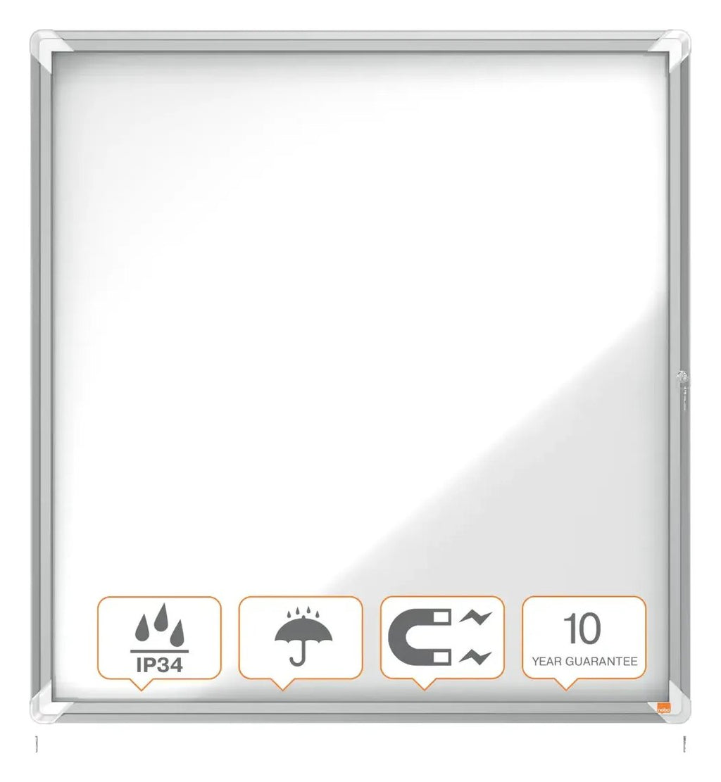 Nobo Premium Plus Outdoor Magnetic Lockable Notice Board, view 16