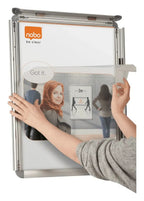 Nobo Premium Plus Poster Frame Sign Holder Replacement Cover 700 x 1000mm, view 4