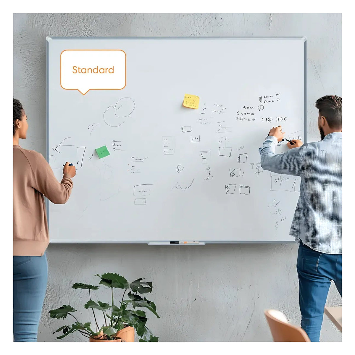 Nobo Premium Plus Steel Magnetic Whiteboard, view 15