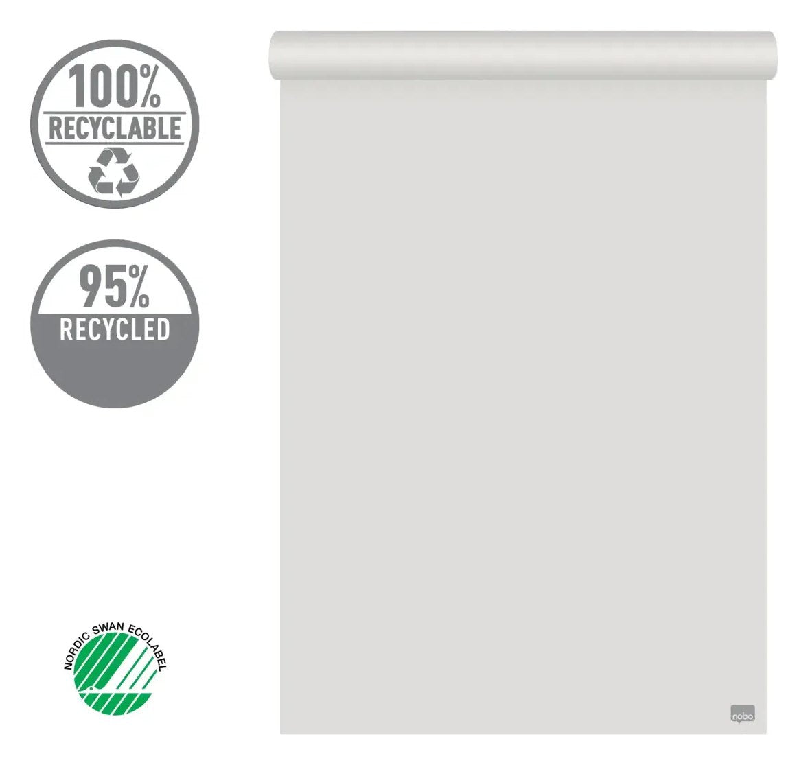Nobo Recycled Flipchart Pad 58 x 81cm, view 5