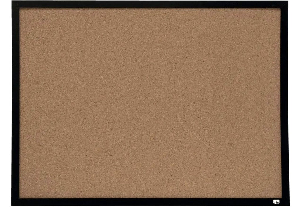 Nobo Small Cork Notice Board with Black Frame 585 x 430mm