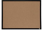 Nobo Small Cork Notice Board with Black Frame 585 x 430mm