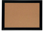 Nobo Small Cork Notice Board with Contemporary Black Frame 585 x 430mm