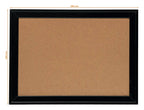 Nobo Small Cork Notice Board with Contemporary Black Frame 585 x 430mm, view 2