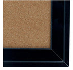 Nobo Small Cork Notice Board with Contemporary Black Frame 585 x 430mm, view 4