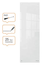 Nobo Small Glass Whiteboard Panel 300 x 900mm, view 5