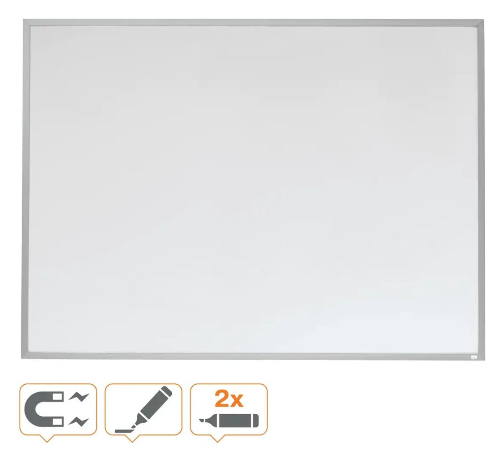 Nobo Small Magnetic Whiteboard Aluminium Frame 585 x 430mm, view 4