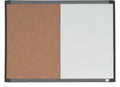 Nobo Small Magnetic Whiteboard and Cork Notice Board 585 x 430mm