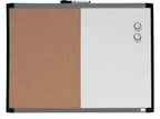 Nobo Small Magnetic Whiteboard and Cork Notice Board 585 x 430mm, view 5