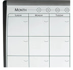 Nobo Small Magnetic Whiteboard Planner with Cork Notice Board 585 x 430mm, view 6