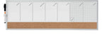 Nobo Small Magnetic Whiteboard Weekly Planner 585 x 190mm, view 2