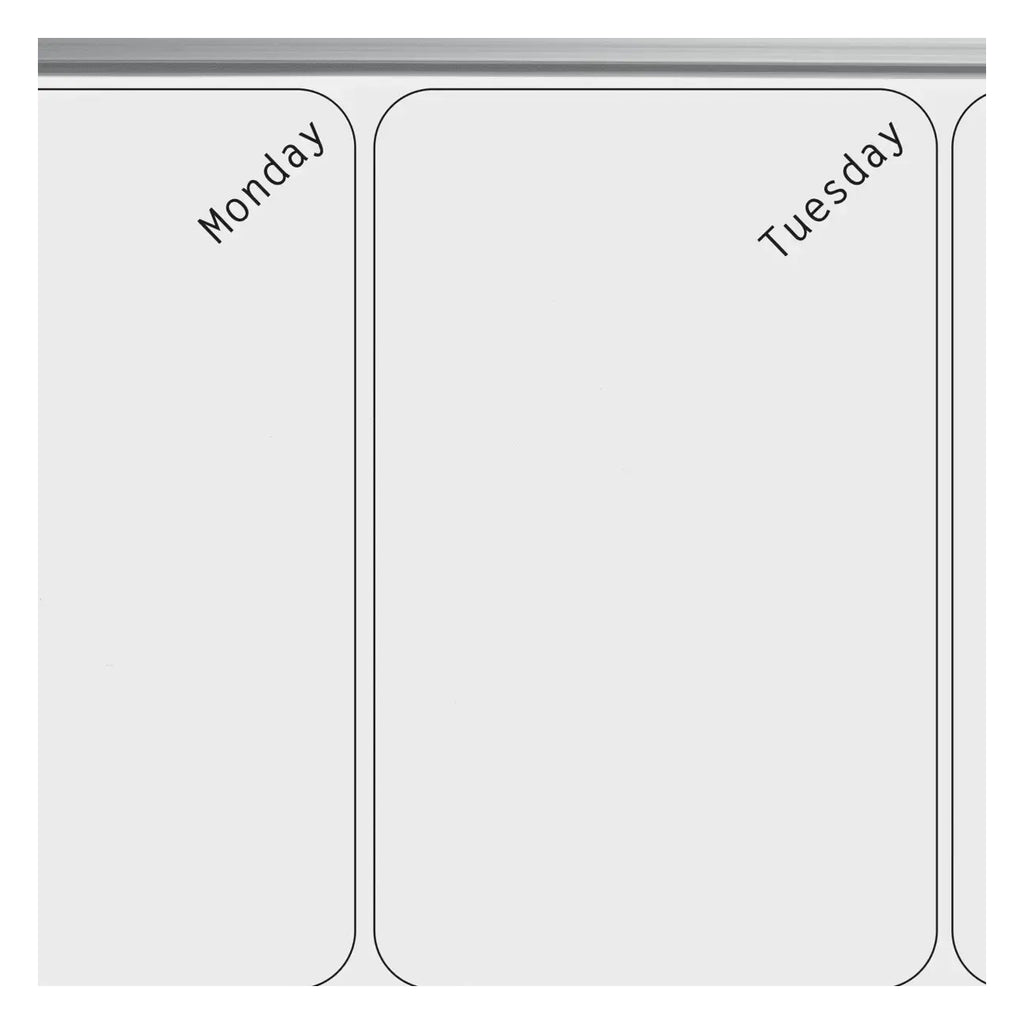 Nobo Small Magnetic Whiteboard Weekly Planner 585 x 190mm, view 6