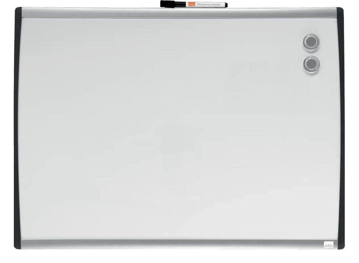 Nobo Small Magnetic Whiteboard with Arched Frame, view 11