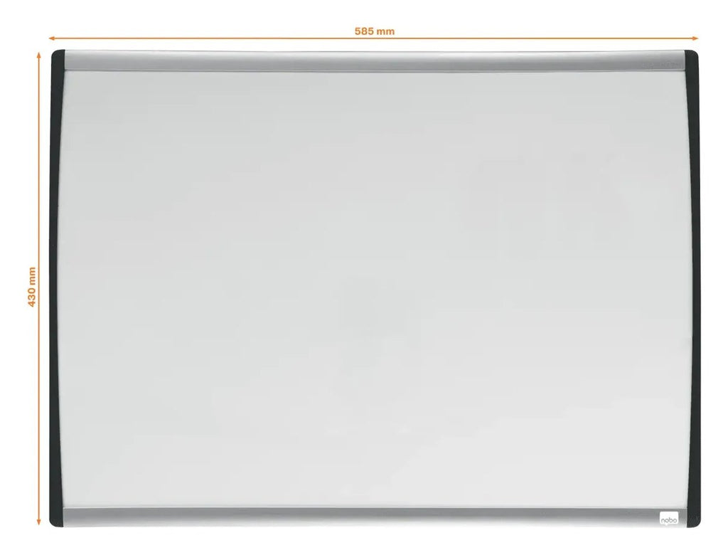 Nobo Small Magnetic Whiteboard with Arched Frame, view 12