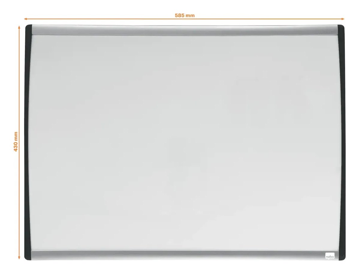 Nobo Small Magnetic Whiteboard with Arched Frame, view 12