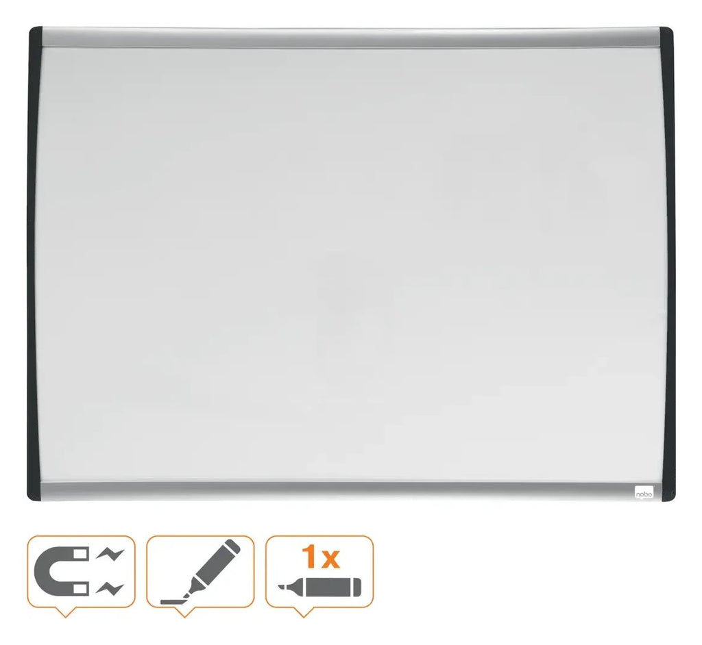 Nobo Small Magnetic Whiteboard with Arched Frame, view 13
