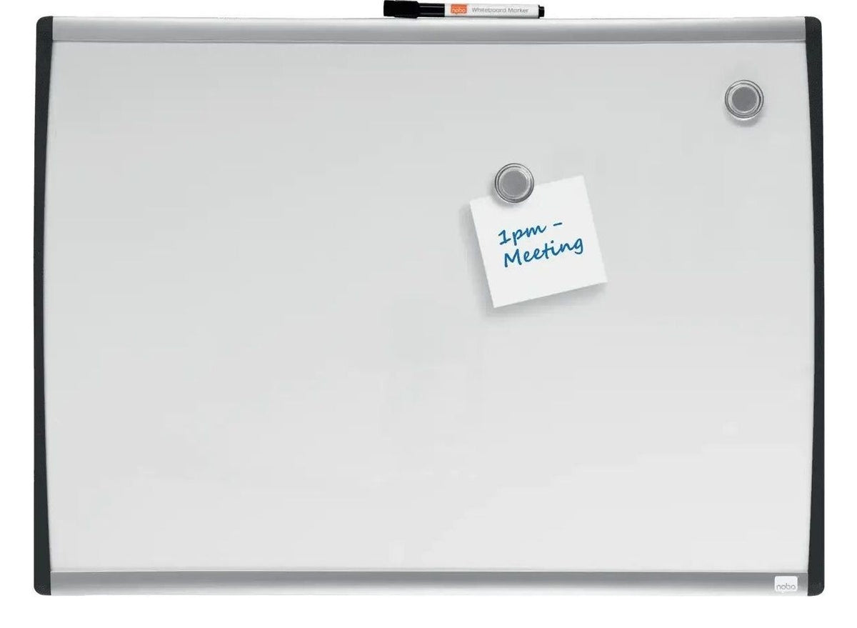 Nobo Small Magnetic Whiteboard with Arched Frame, view 15