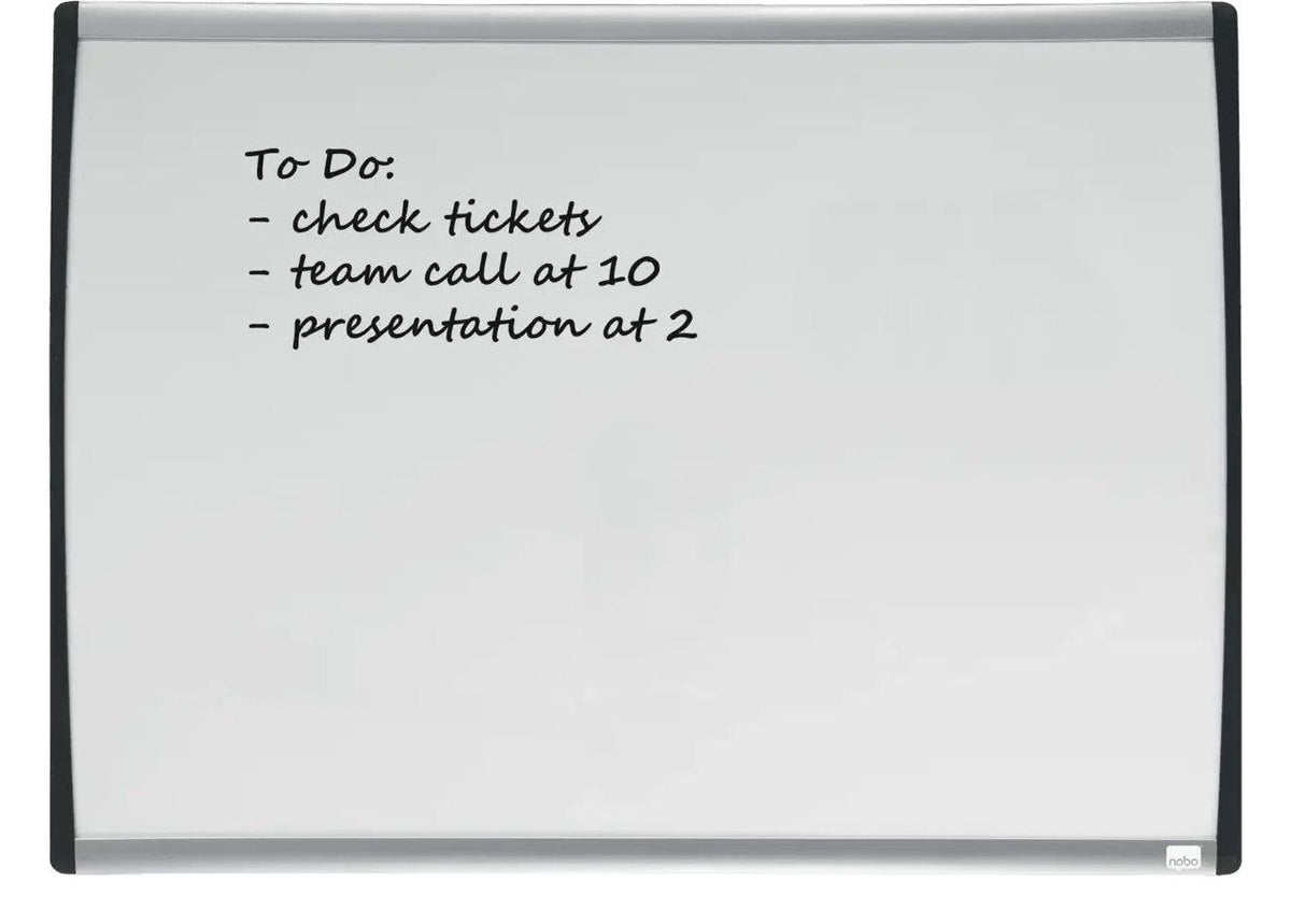Nobo Small Magnetic Whiteboard with Arched Frame, view 16
