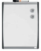 Nobo Small Magnetic Whiteboard with Arched Frame, view 3