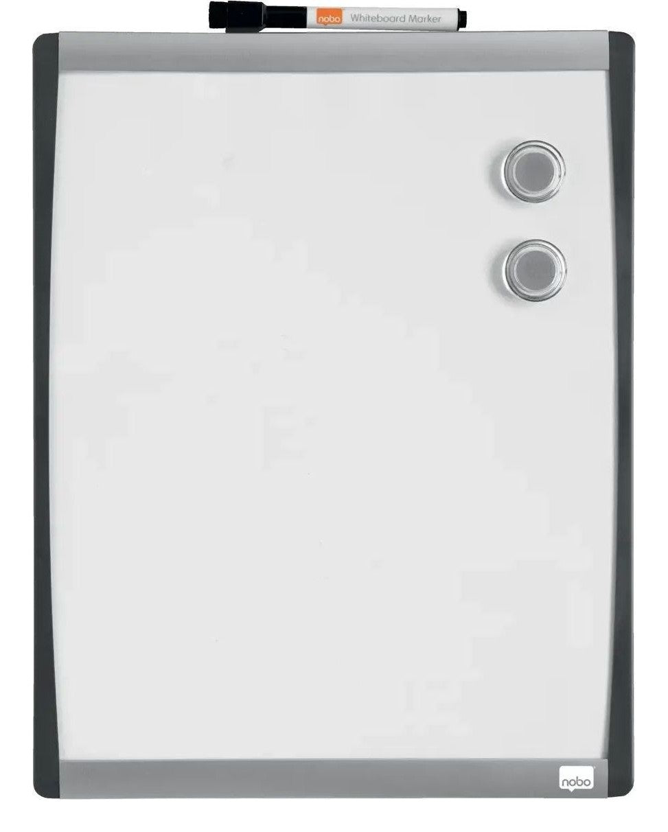 Nobo Small Magnetic Whiteboard with Arched Frame, view 3