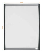 Nobo Small Magnetic Whiteboard with Arched Frame, view 4