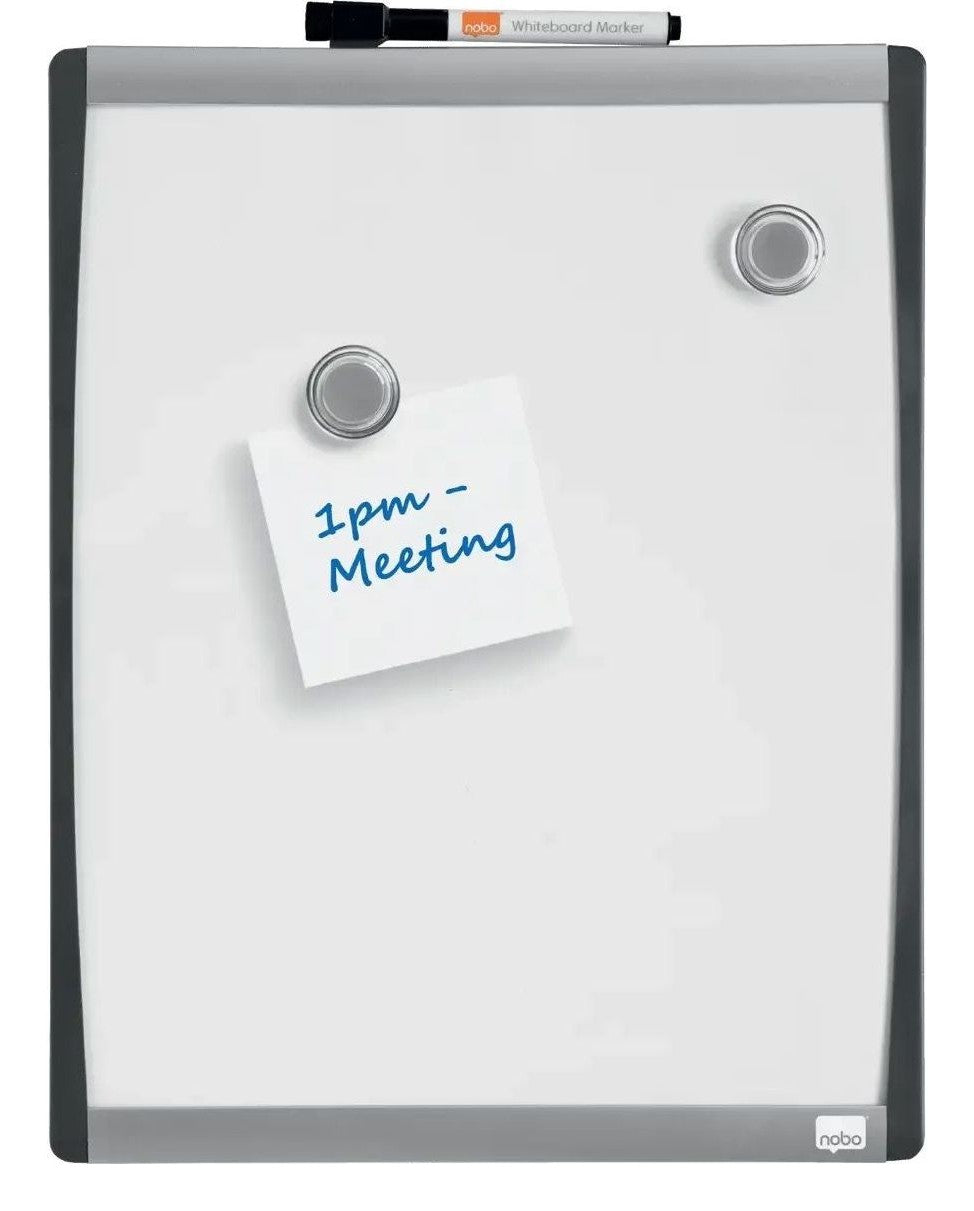 Nobo Small Magnetic Whiteboard with Arched Frame, view 7