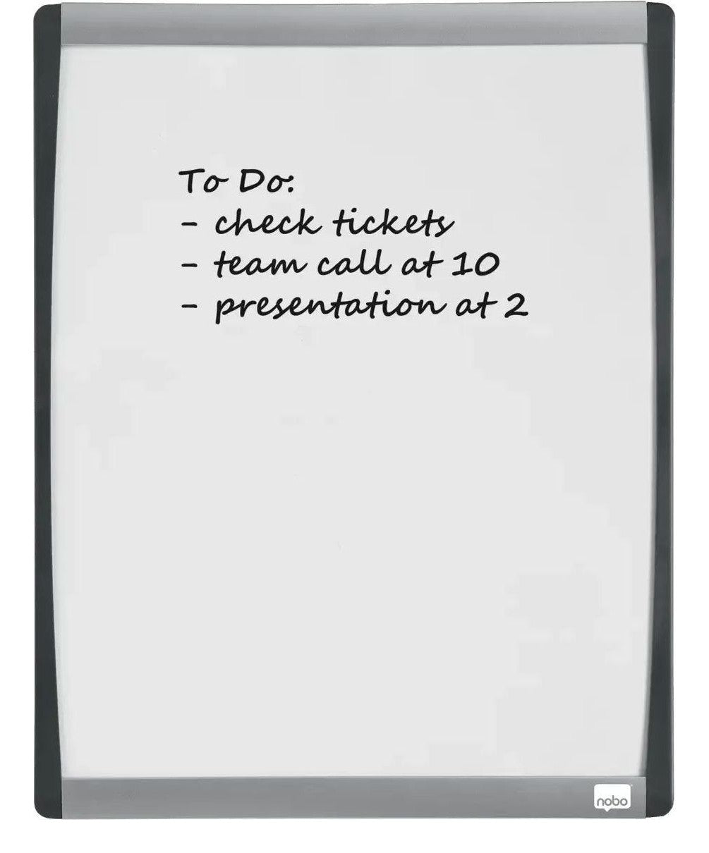 Nobo Small Magnetic Whiteboard with Arched Frame, view 8