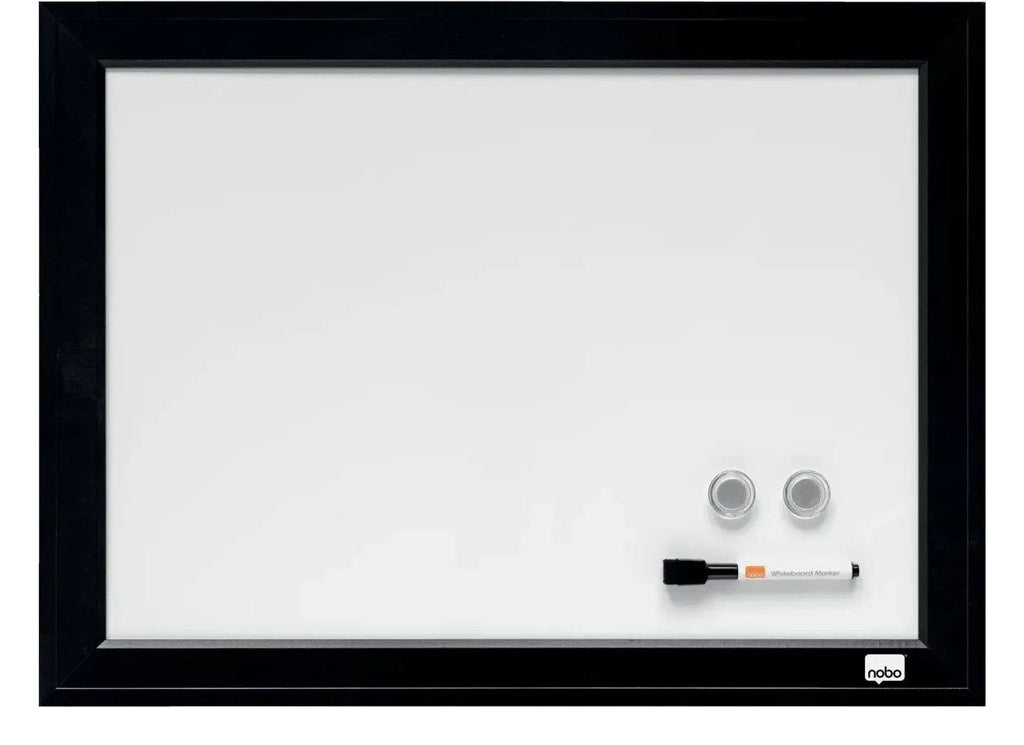 Nobo Small Magnetic Whiteboard with Black Frame 585 x 430mm, view 2
