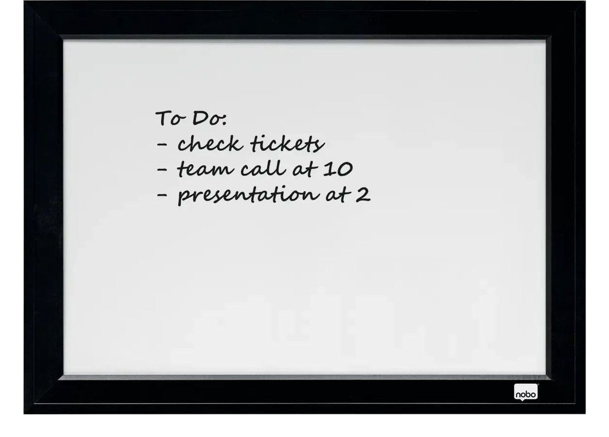 Nobo Small Magnetic Whiteboard with Black Frame 585 x 430mm, view 7