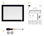 Nobo Small Magnetic Whiteboard with Black Frame 585 x 430mm, view 8