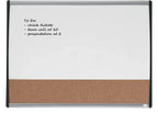 Nobo Small Magnetic Whiteboard with Cork Notice Board 585 x 430mm, view 7
