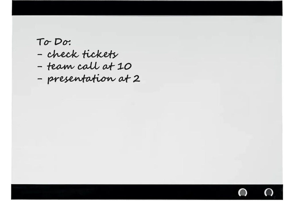 Nobo Small Magnetic Whiteboard with Note Clip 430 x 580mm, view 7