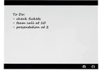 Nobo Small Magnetic Whiteboard with Note Clip 430 x 580mm, view 7