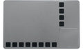 Nobo Small Magnetic Whiteboard with Pin Board Squares 610 x 390mm