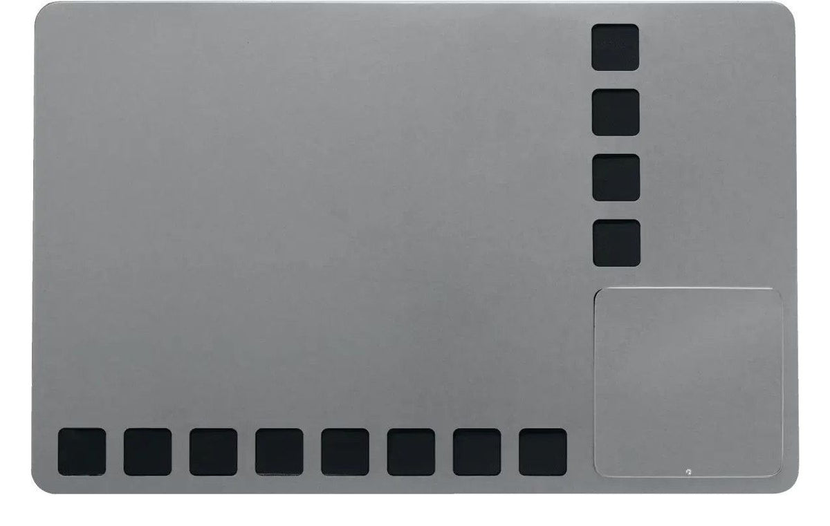 Nobo Small Magnetic Whiteboard with Pin Board Squares 610 x 390mm