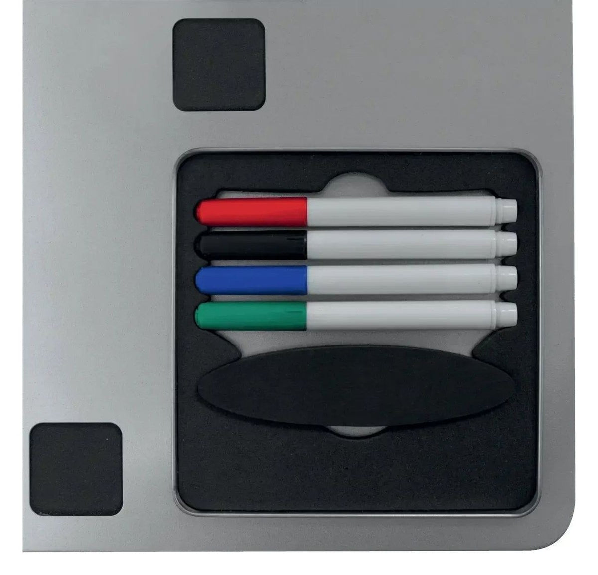 Nobo Small Magnetic Whiteboard with Pin Board Squares 610 x 390mm, view 6