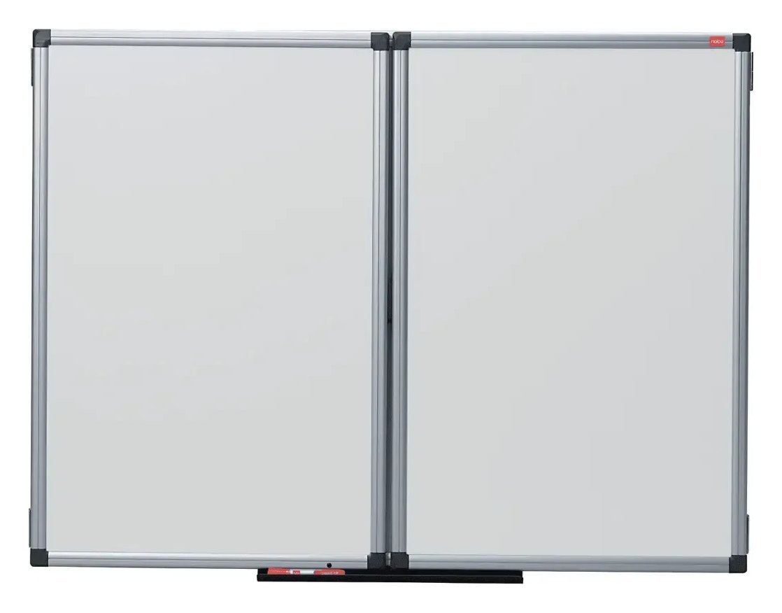 Nobo Steel Folding Whiteboard 1200 x 900mm, view 2