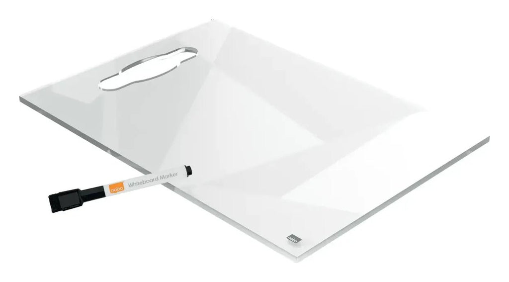 Nobo Transparent Acrylic Mini Portable Whiteboard Desktop Notepad A4, view 8
