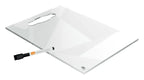 Nobo Transparent Acrylic Mini Portable Whiteboard Desktop Notepad A4, view 8