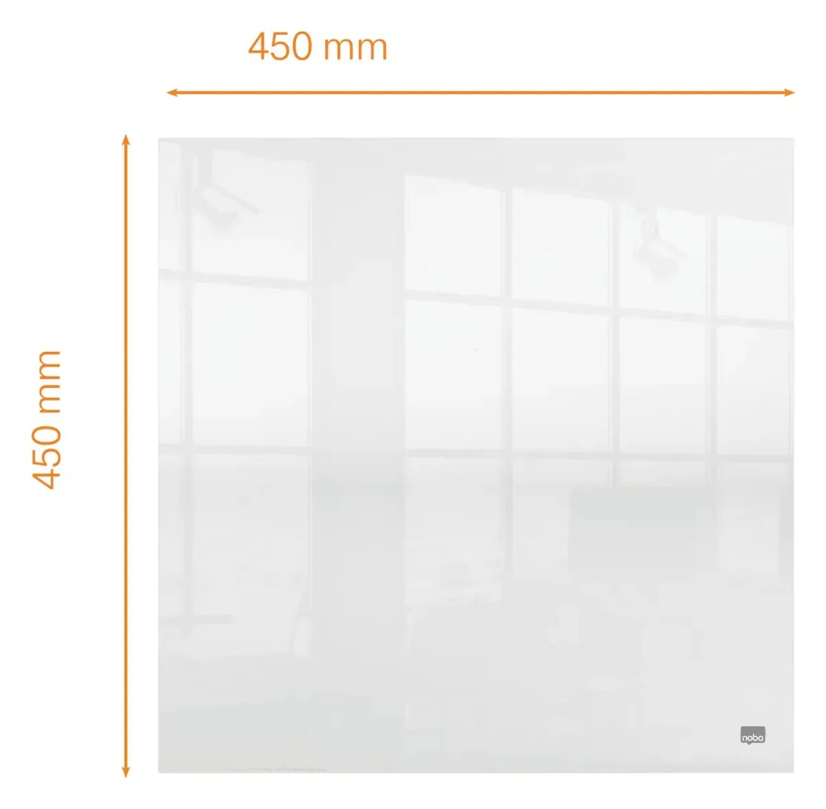 Nobo Transparent Acrylic Mini Whiteboard Desktop or Wall Mounted, view 11
